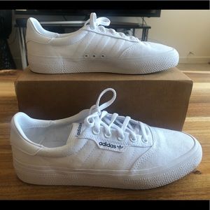 Adidas White 3MC Trainers (Women’s 8)